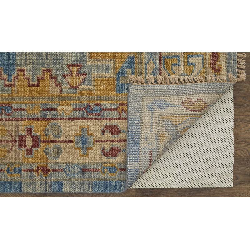 Nathanim Wool Oriental Area Rug, Rectangle 8' x 10'