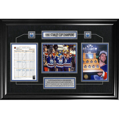 Edmonton Oilers d'Edmonton, tableau de pointage des Championnats de la Coupe Stanley 1990