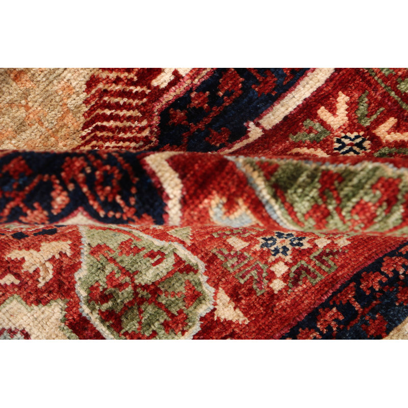 Hand Woven Wool Geometric Area Rug