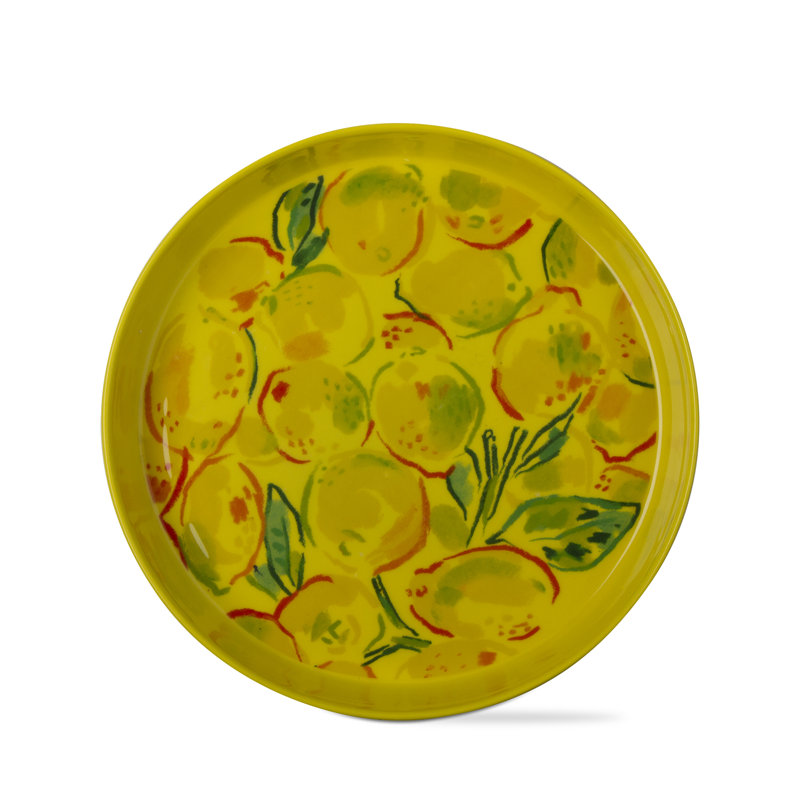 Lemons Serving Tray Yellow Serving Platter