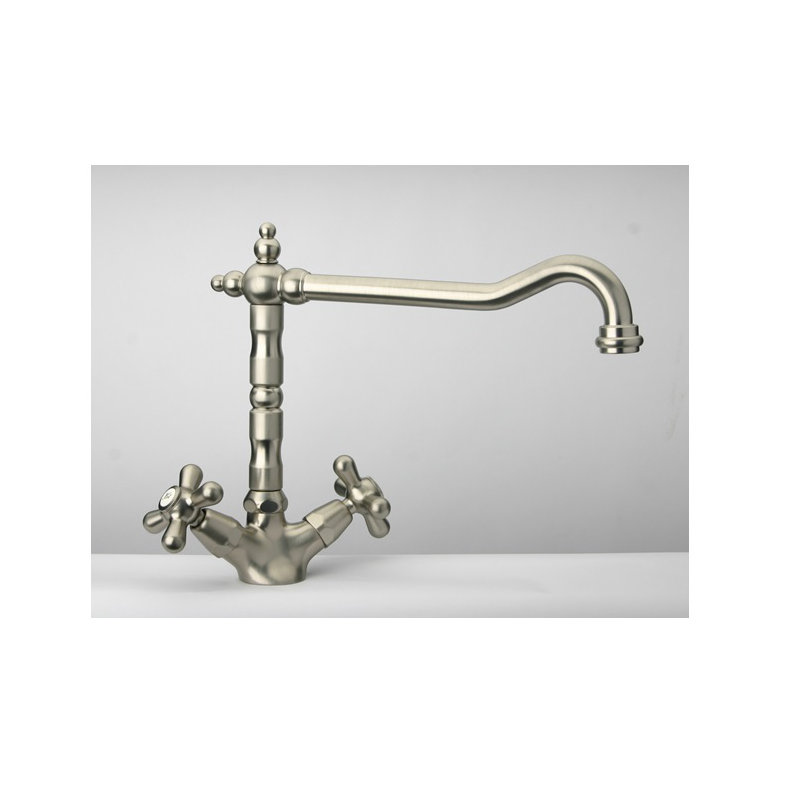 Buckingham Twin Lever , Brushed Nickel
