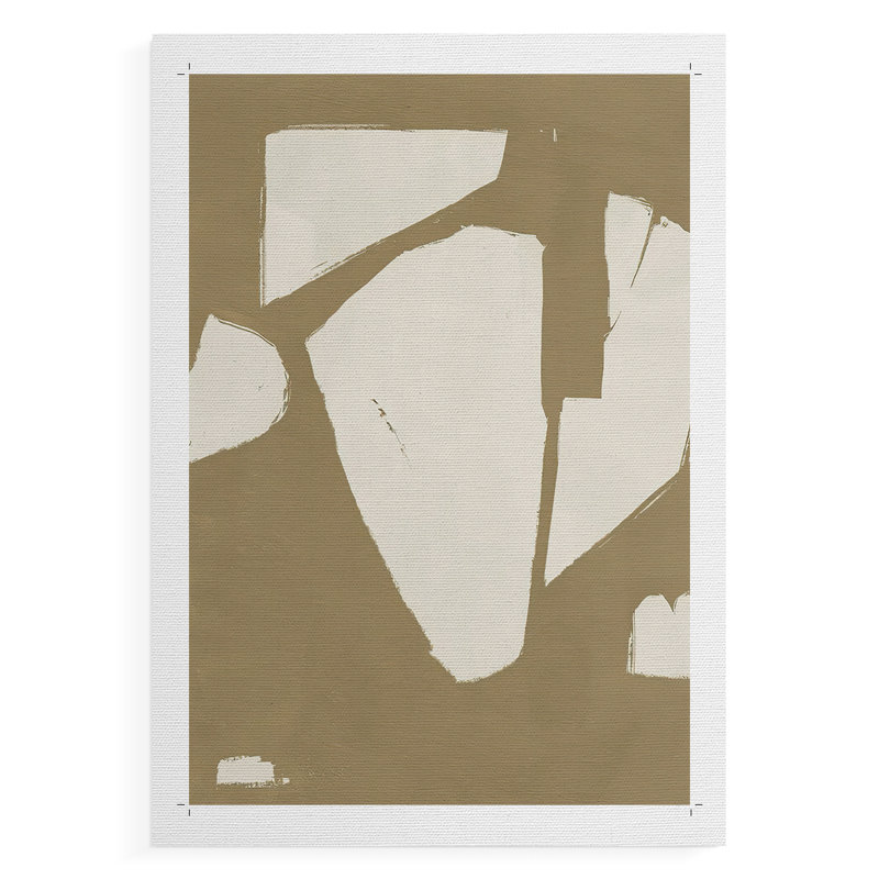 ChunkyAb Abstract II - Impression sur toile seulement - non encadrée, H 18 po x l 12 po