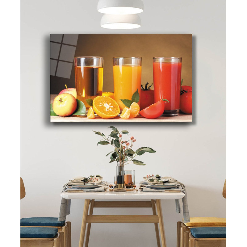 Élégante peinture décorative en verre trempé 18,1 po x 28,3 po | 100% verre trempé, épaisseur: 0,16 pouce | Superbe œuvre d'art pour la décoration intérieure, le salon et les espaces de bureau, durable et facile à nettoyer
