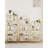 Bookcase Bookshelf, Tempered Glass Bookshelves, Slim Shelving Unit for Bedroom, Bathroom, Home Office, Steel Frame, 5 Tier Gold-1700388885-1704971480