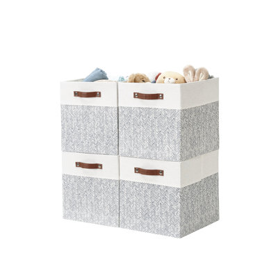 Latitude Run® 20030 Fabric Decorative Bin