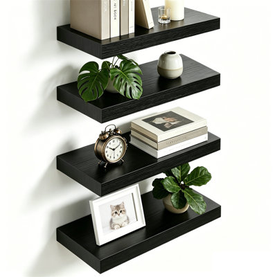4Pcs Floating Shelves