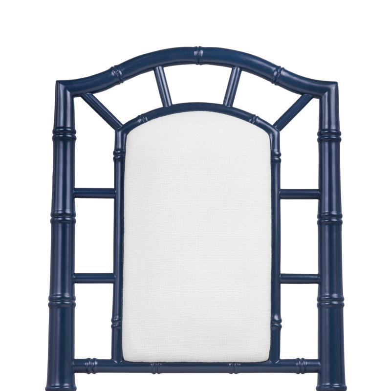 Delia Upholstered Dining Chair, Midnight Blue