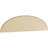 Elliptical Signature Urethane Pediment, Primed Tan-103230184-113054388-113222578