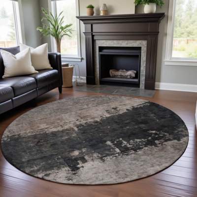 Premium Machine Washable Jessie AMF1215 Abstract Rug