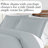 Southshore Fine Linens Southshore Basics Duvet Cover Set in Black, 90 GSM Double-Brushed Microfiber Bedding with Hidden Zipper Closure and Corner Ties, 2 King Pillow Shams, King/California King-133123988-1467572