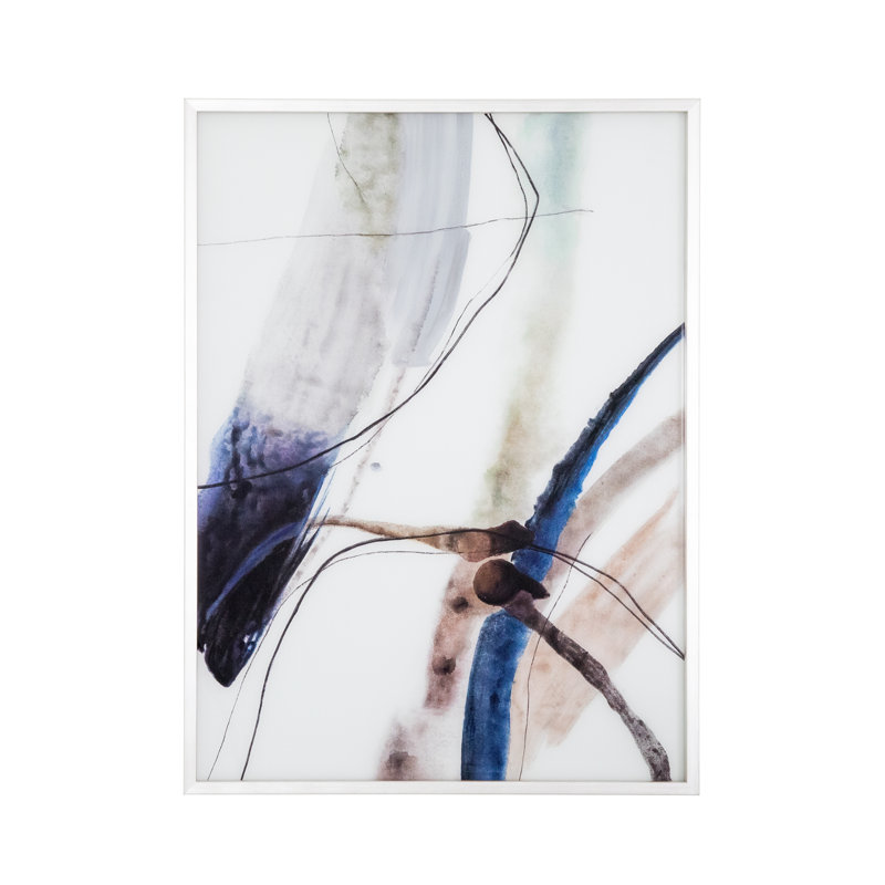 Blue Compress I - Wall Art