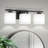 Modern 3-Light Vanity Fixture With Square Glass Shades-749580239-771133058