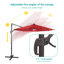 Destinnie 120'' Lighted Cantilever Umbrella-615049805