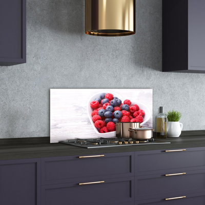 Liviah 50cm W x 100cm L Glass Peel and Stick Panel