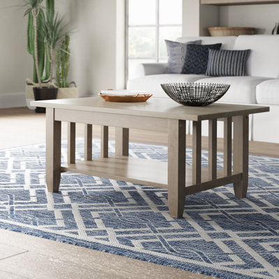 Manatuto Solid Wood Single Coffee Table