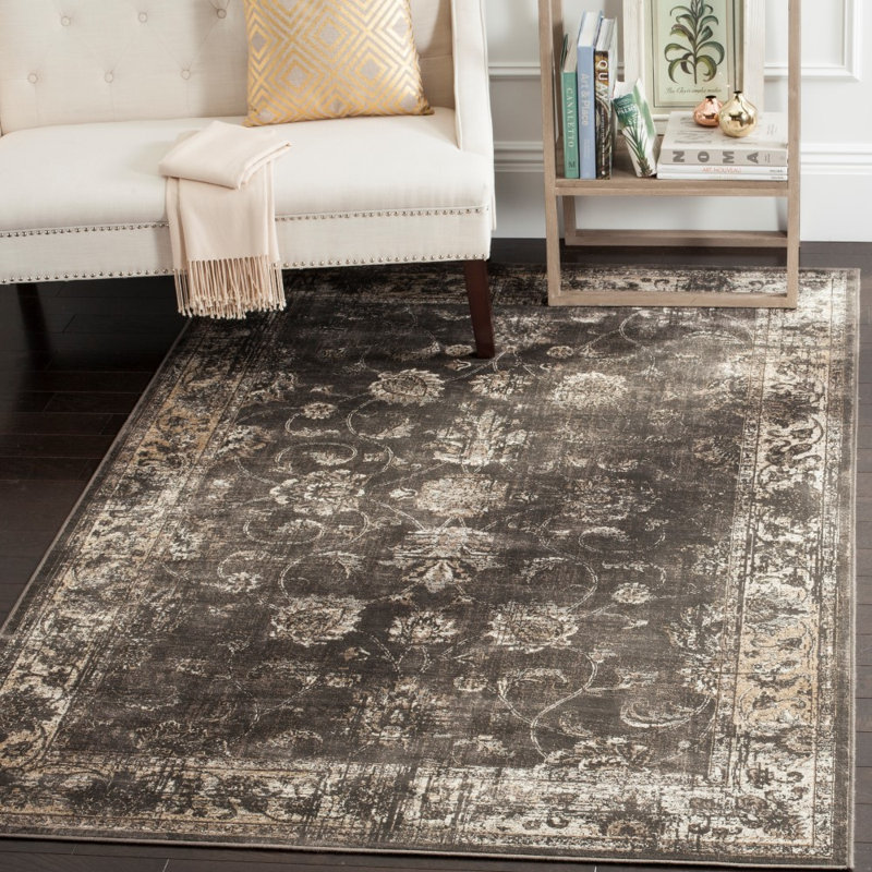Vishnu Vintage Performance Oriental Rug, Rectangle 2' x 3'
