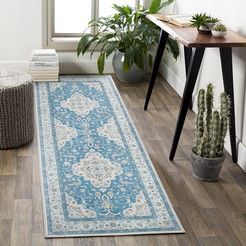 Tapis Fantazia avec envers antidérapant, Tapis de couloir 2 pi 7 po x 8 pi