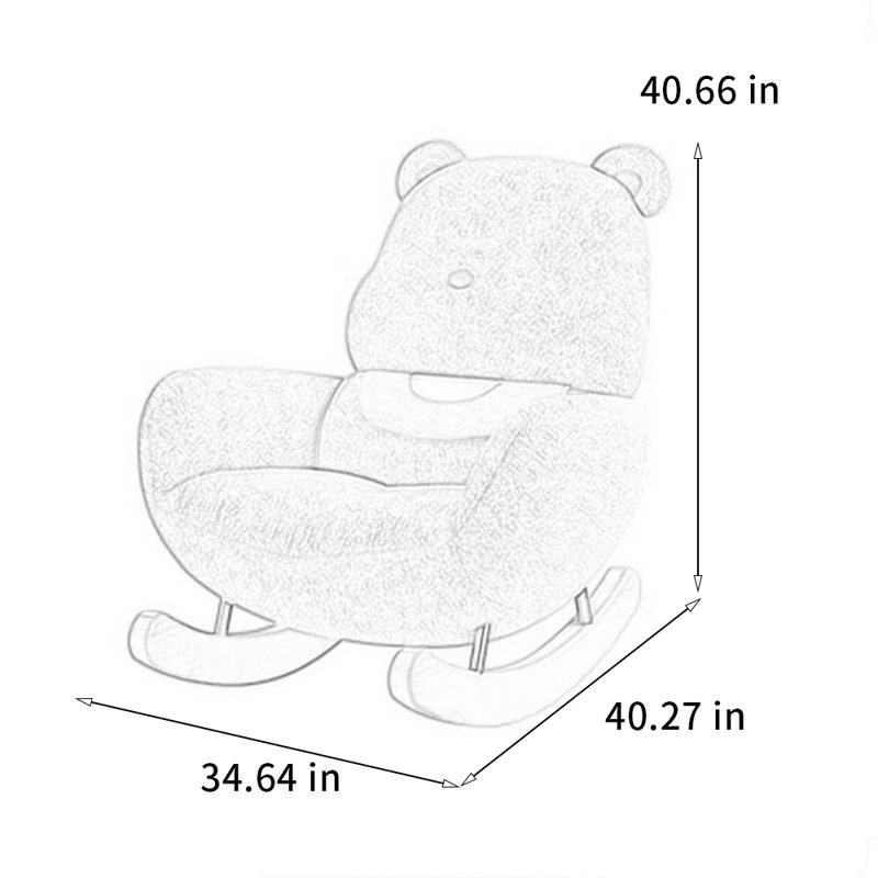 Elegant Home Furnishings.s Safe and comfortable rocking chair | Wayfair