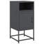 Rahkia 36cm W Steel Bedside Table-1204469735