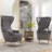 Flaxville Tufted Wingback Chair (Set of 2)-87198360