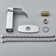 Single-Hole Single-handle Bathroom Faucet with Drain Assembly