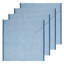 Linen Striped Square Napkin-2084327820