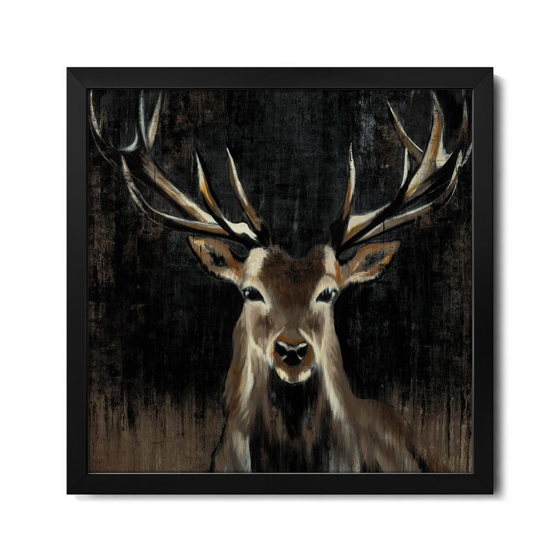 «Young Buck», affiche encadrée par Liz Jardine, H 16 po x l 16 po