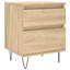 Rowlands 40cm W Metal Bedside Table-1431370444