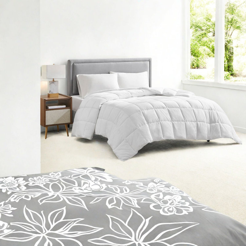Ensembles de literie sans plumes, lit simple matelassé en coton