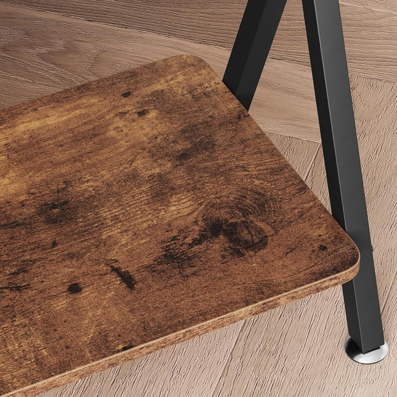 105cm Console Table, Brown, Brown / Black