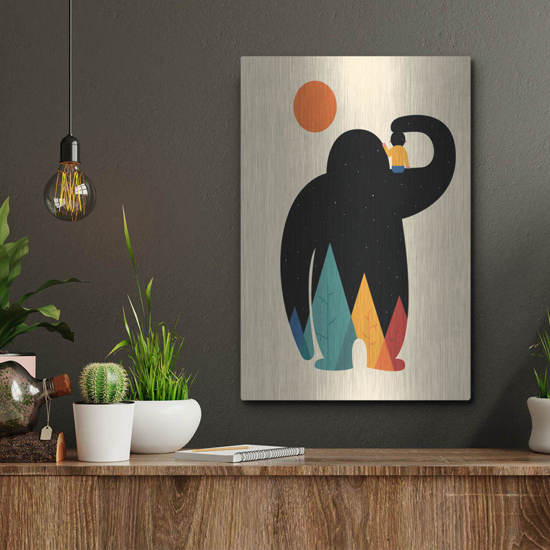 "Papa" par Andy Westface, H 16 po x l 12 po