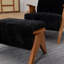 Upholstered Armchair with Footstool-488585401-503314700