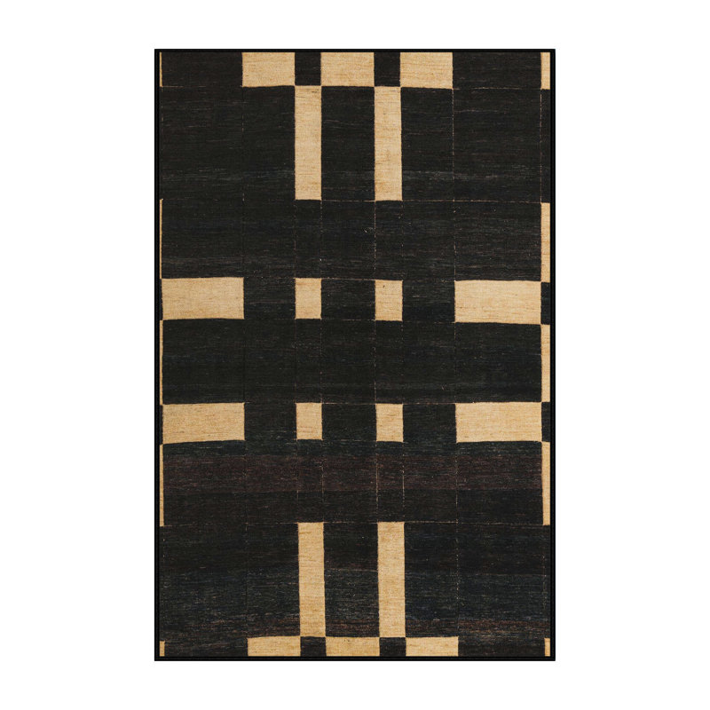 Abstract Indoor Rug, Rectangle 7' x 10'
