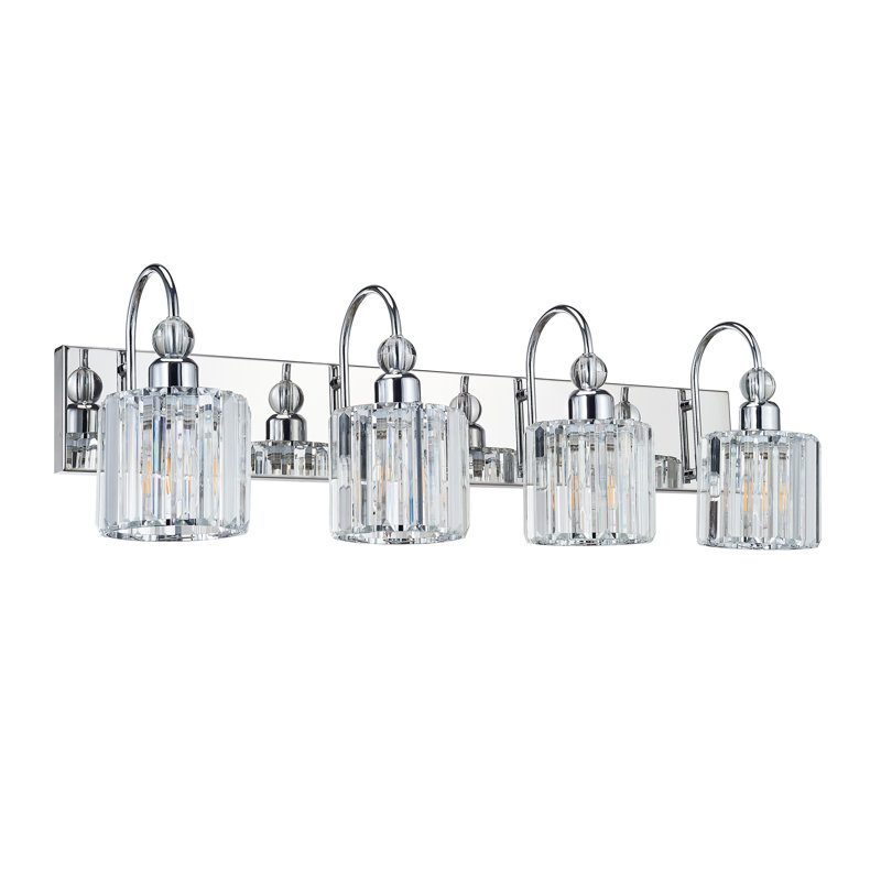 Splat 4 - Light Dimmable LED Chrome Vanity Light