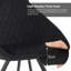 43cm H Velvet Upholstered Metal Side Chair-267549242