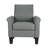 Alrun Upholstered 29" Wide Faux Leather Armchair-1791650740