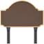 Fitzgerald Estate One Line Address Sign Plaque with Lawn Stakes-1765270430