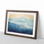 Mountain Fog in Crete Greece - Picture Frame Painting Print-56860330-56860326