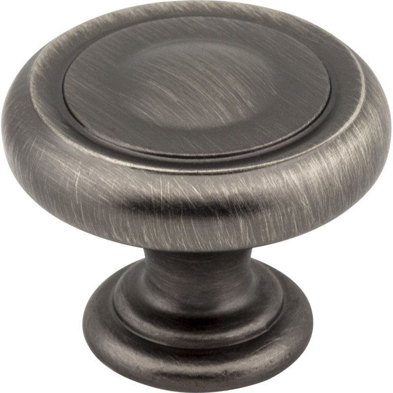 Bremen I Mushroom Knob, Brushed Pewter