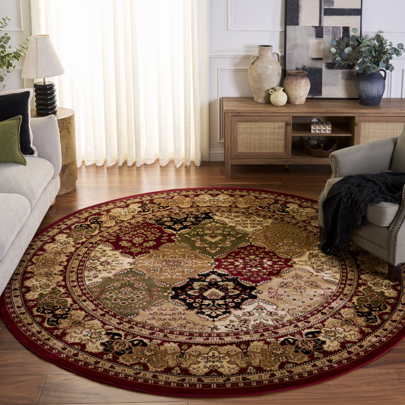 Tapis oriental Malayah Performance, Rond 8 pi