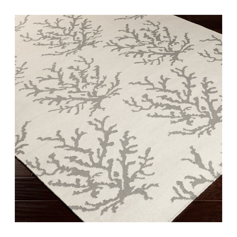 Byard Wool Floral Indoor Rug, Rectangle 8' x 11'