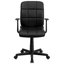 Mid-Back Quilted Vinyl Swivel Task Office Chair-777223913-777223924