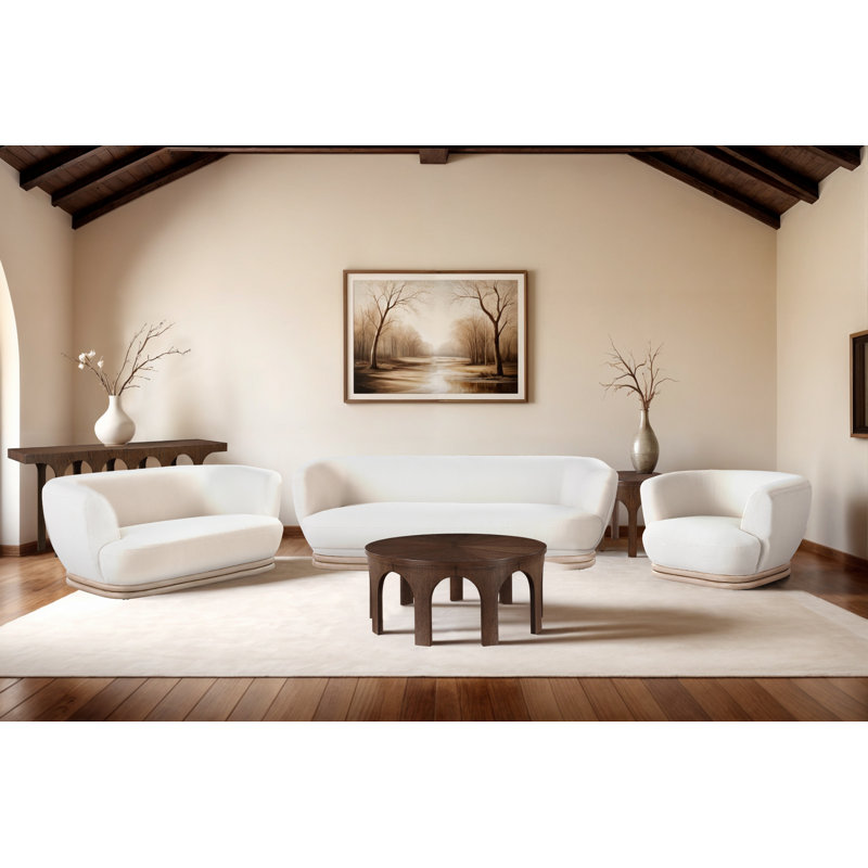 Brint 70'' Solid Wood Console Table, Brown