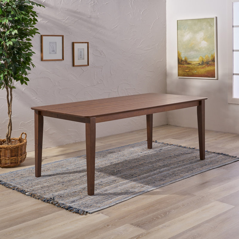 Table à manger avec pieds carrés