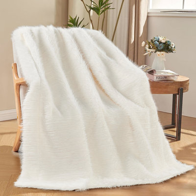 Bisa Faux Fur Throw