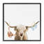 Highland Cow Baby Boy, giclée encadrée, conception par Ali Lynne-878498491-878498490