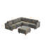 Canapé modulaire moderne, canapé convertible 6 places-1831350675