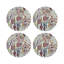 Sous-verres ronds en cuir Sabi-119015292
