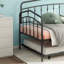 Lit de jour simple Fox avec lit gigogne simple, noir-302113180