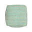 Grand repose-pieds Forest, beige turquoise